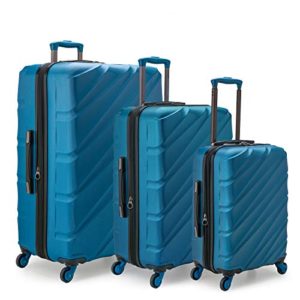 Travelers Choice Gilmore 3-Piece Expandable Hardside Luggage Set