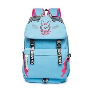 Dva Canvas Backpack Vintage Anime Casual Bookbag Bunny Bag