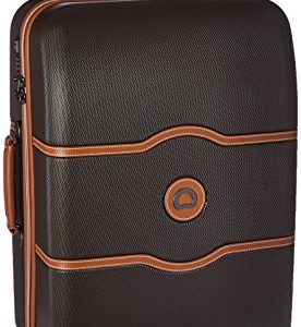 DELSEY Paris Luggage Chatelet Hard+ Medium Checked Spinner Suitcase