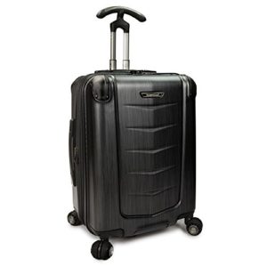 Traveler's Choice Silverwood Polycarbonate Hardside Expandable Spinner Luggage