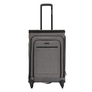 Travelers Club Luggage 24" Top Expandable Upright W/USB Port Connector