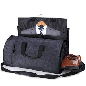 Garment Bag 2 in 1 Suit Bag and Travel Bag Shoulder Strap