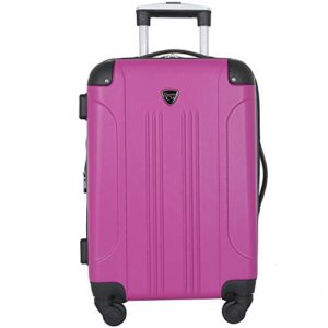 Travelers Club 20" Chicago Spinner Expandable Carry-On