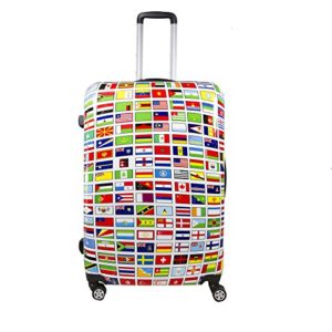 Ful Flags 20in Spinner Rolling Luggage Suitcase Carry-On Luggage