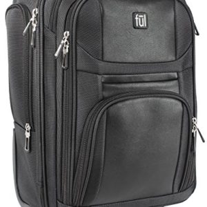 Ful Crosby Carry-on Luggage, Narrow Profile for Underseat Storage