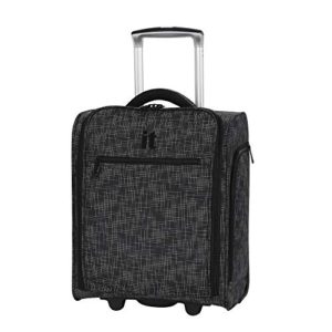 it luggage 17.1" Stitched Squares 2 Wheel Underseat Tote