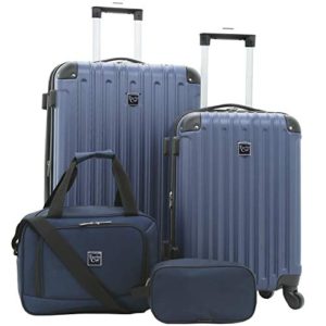 Travelers Club Luggage 28 Inch Travel Tote, Navy Blue