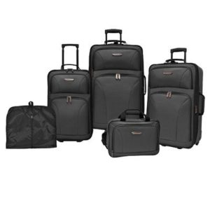 Traveler's Choice Versatile 5-Piece Luggage Set