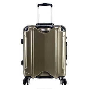 TPRC 20" "Luna Collection" Carry-On Luggage with Sturdy Aluminum Frame