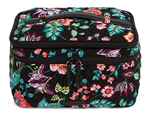Vera Bradley Iconic Brush Up Cosmetic Case in Vines Floral Review ...