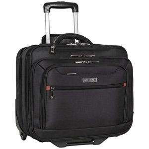 Heritage Travelware Streeterville Polyester Triple Compartment Top Zip