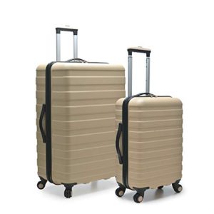 Travelers Choice Cypress Colorful 2-Piece Small and Large Hardside Spinner