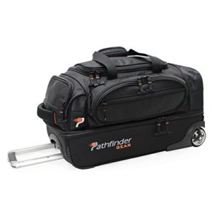 Pathfinder Gear 22 Inch Rolling Drop Bottom Duffel