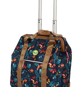 Lily Bloom Design Pattern Carry on Bag Wheeled Cabin Tote