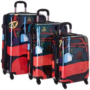 Curtis Publishing by Travelers 3pc Expandable Abs Luggage Set