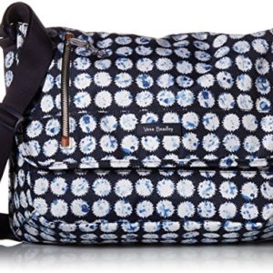 Vera Bradley Lighten Up RFID Laptop Messenger, Polyester