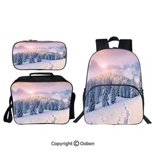 Oobon Kids Toddler School Waterproof 3D Cartoon 16" Backpack