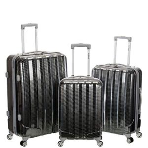 Rockland 3pc Metallic Polycarbonate/abs Upright Set