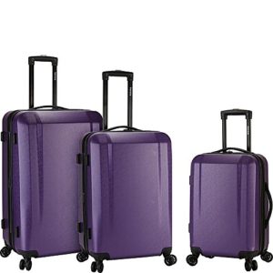 kensie 3 Piece Expandable Hardside Luggage Set