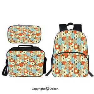 Oobon Kids Toddler School Waterproof 3D Cartoon 16" Backpack