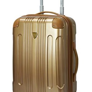 Travelers Club 20" Polaris Metallic Accented Hardside Expandable Carry-On Luggage