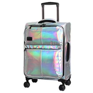 it Girl 21.5" Spellbound 8 Wheel Holographic Lightweight Expandable Carry-on