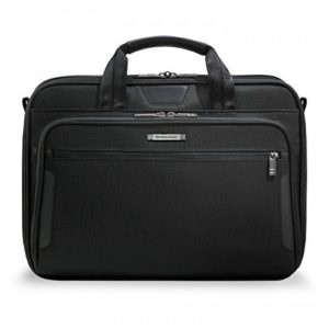 Briggs & Riley @ Work Luggage Slim Brief, Black