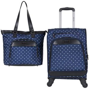 Kenneth Cole Reaction Dot Matrix 600d Polyester 2-Piece Luggage Set