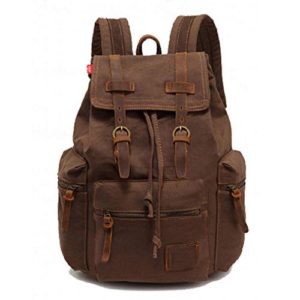 Men's Backpack: Vintage Canvas Style for a Timeless Statement