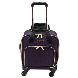 kensie 16" Under Plane Seat Luggage Tote, Purple