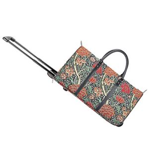 Signare Women's William Morris Tapestry Rolling Travel Tote