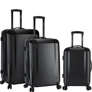 kensie 3 Piece Expandable Hardside Luggage Set