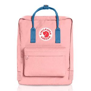 Fjallraven - Kanken Classic Backpack for Everyday, Pink/Air Blue