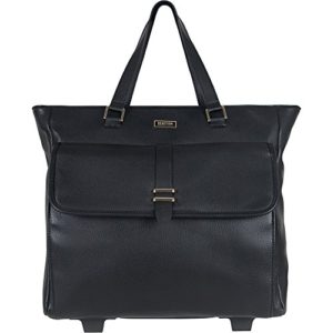 Kenneth Cole Reaction Runway Call Pebbled Faux Leather Wheeled
