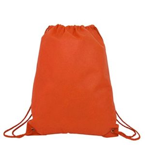 Pack of 12 Budget Friendly Non-Woven Polypropylene Promo Drawstring Bags