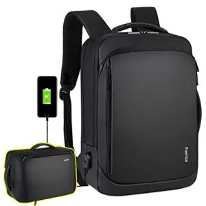 Laptop Backpack Casual Daypacks 15.6" Briefcase Convertible Water Resistant