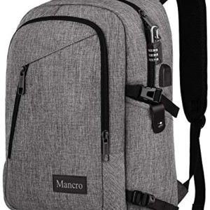 Laptop Backpack, Anti Theft Durable Travel Backpacks Water Resistant