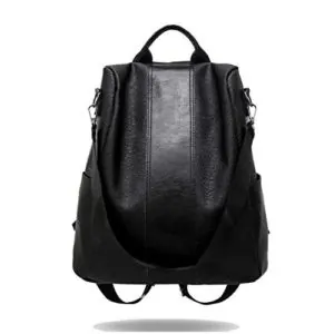 Womens Large Capacity Simple Backpack Anti-theft Bag Personality Casual Daypack