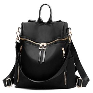 Women Backpack Purse Waterproof Nylon Rucksack Lightweight