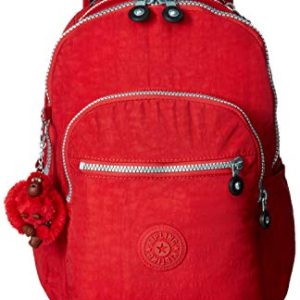 Kipling Women's Seoul GO Small Backpack, Cherry
