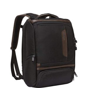 eBags Professional Slim Junior Laptop Backpack with Leather Trim for Travel