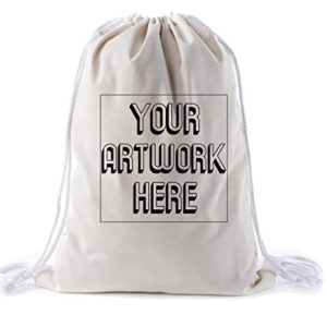 Customized Softball Team Backpacks, Personalized Sports Drawstring Cinch Sacks