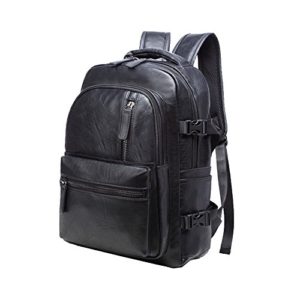 Laptop Backpack School Bag Camping Travel Casual Bag Daypack for Men,Black