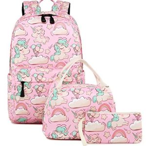 Abshoo Cute Lightweight Kids School Bookbags Unicorn Girls Backpacks