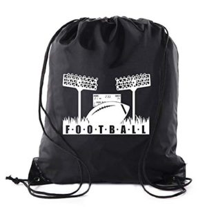 Football Party Bags| Football Drawstring Cinch Backpacks for Team Events