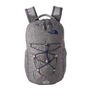The North Face Jester Backpack, Zinc Grey Light Heather/Flag Blue