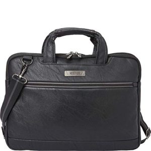 Kenneth Cole Reaction ProTec Faux Pebbled Leather Slim