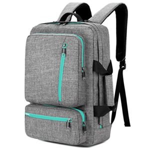 SOCKO 17 Inch Laptop Backpack Convertible Backpack Travel Computer Bag