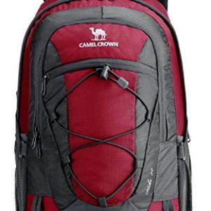 CAMEL CROWN 30L Lightweight Hiking Backpack Outdoor Trekking Durable