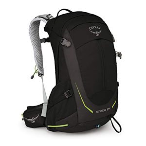 Osprey Packs Stratos 24 Hiking Backpack, Black